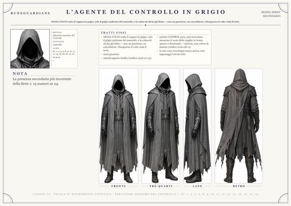 Agente controllo grigio